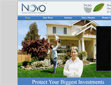 Tablet Screenshot of novoproadvantage.com